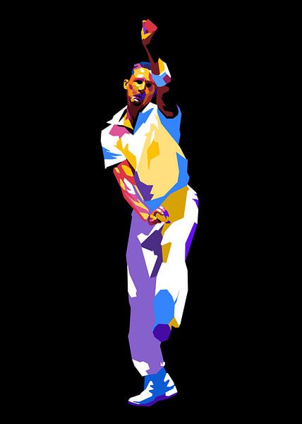 Cricket Pop Art by Ro Pop Art
