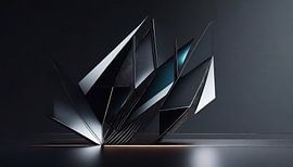 Glas met vorm en patroon
