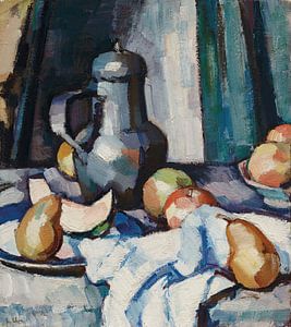 Samuel John Peploe - Äpfel und Zinntopf (1920er Jahre)