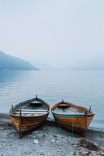 Serene Pastel BlueWater scenes of Istria, Croatia