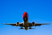 Norwegian Air Boeing 737 landt op Schiphol