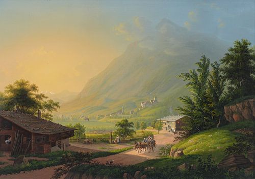 Wimmis an der Kander bij Thun, Johann Ludwig Bleuler