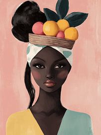 Moderne Illustration in Pastellfarben von Studio Allee