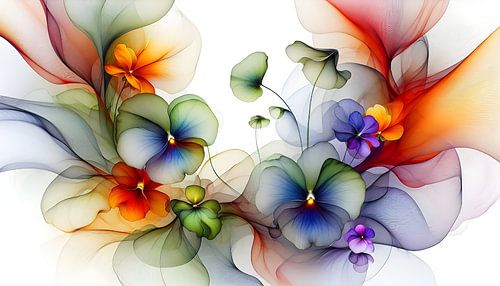 Violen Vreugde van Caroline Lichthart