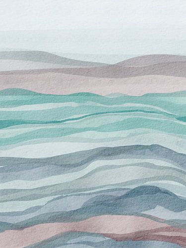 Paysage d'ondes