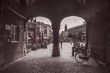 Grote Markt in Nijmegen vanuit de Kerkboog van Elianne van Turennout