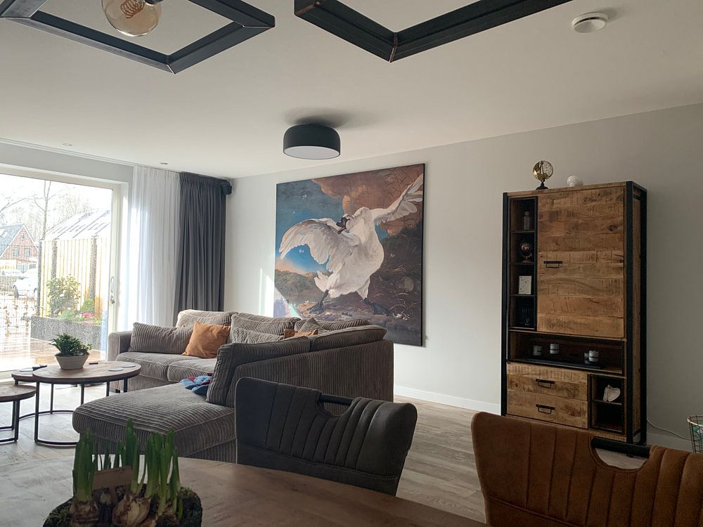 Der Bedrohte Schwan (Jan Asselijn)