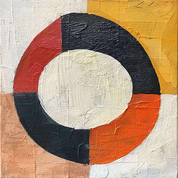 Bauhaus Japandi Abstrakt | Japandi von Kunst Laune