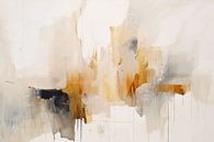 Abstract minimalism in earth tones with a touch of gold by Studio Allee thumbnail