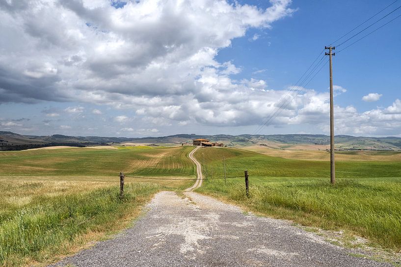 Tuscan landscape by Bart Ceuppens