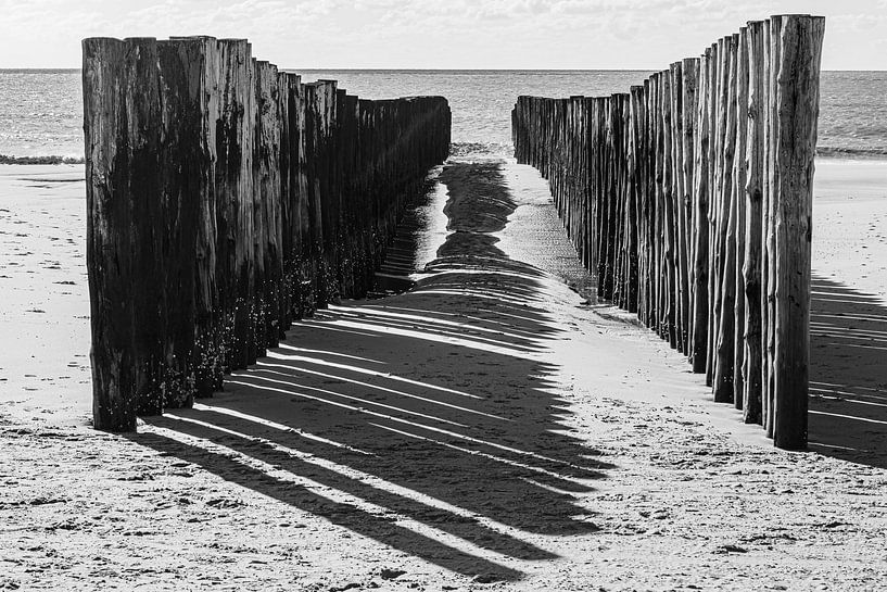 Breakwaters of the sea by Ellen Seip