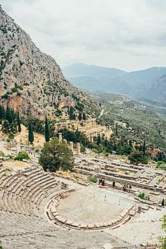 Delphi Greece by Patrycja Polechonska