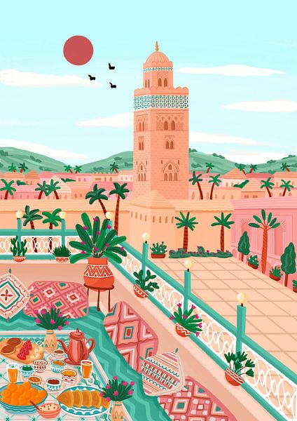 Moroccan Morning Bliss by Nidhi Kachhadiya