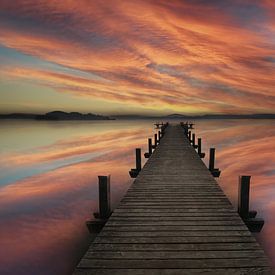 Dawn at the Wörtrhsee by Markus Weber