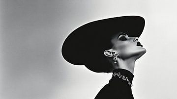 Supermodel in paris van Franka Poulain