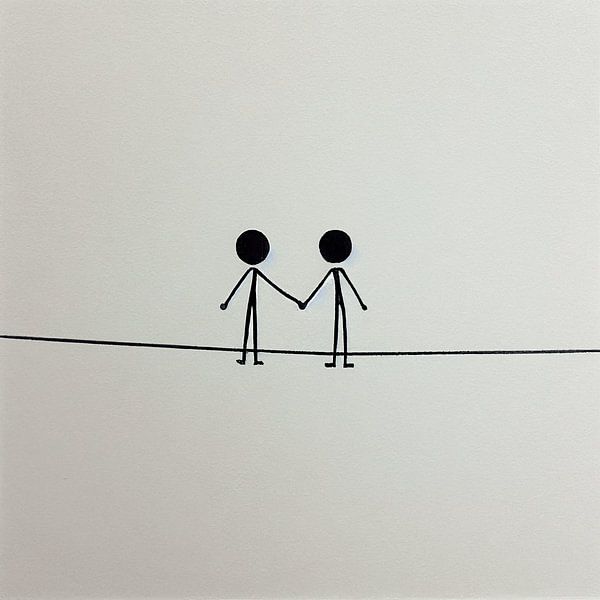 Freundschaft und Liebe II von Zeger Knops