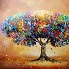 Dream Tree van Gena Theheartofart