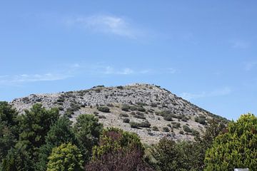Berg mit Teilen von Philippi / Φίλιπποι (Daton) - Griechenland