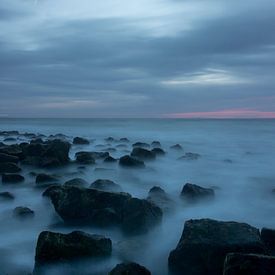 Zee landschap met  zonsondergang van Karijn | Fine art Natuur en Reis Fotografie