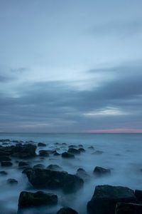 Meereslandschaft mit Sonnenuntergang von Karijn | Fine art Natuur en Reis Fotografie