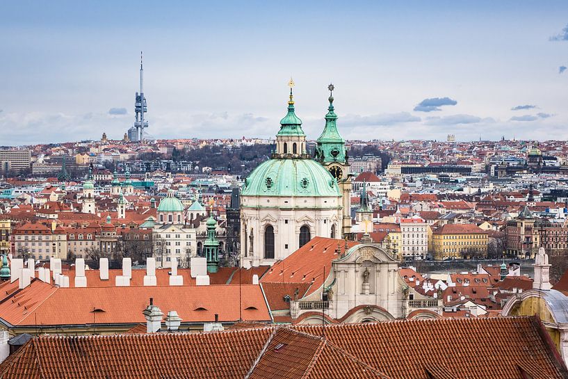 View to Prague by Rico Ködder