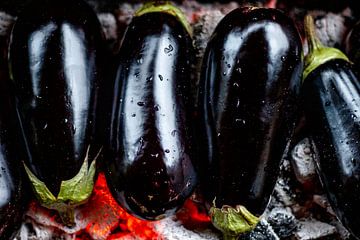 Aubergines sur Astrid de Sonnaville