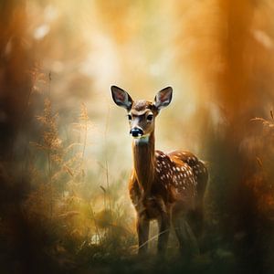 Bambi in der Sonne