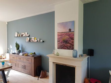 Flowering heather on the Hasselsvennen, Leende