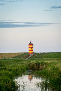 De vuurtoren van Pilsum in Oost-Friesland van Christian Möller Jork