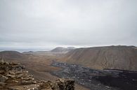 Landscape of mountains and view of the sea , Iceland | Travel photography by Kelsey van den Bosch thumbnail