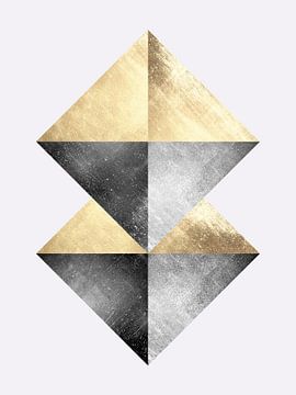 Goldene Geometrie 7 von Vitor Costa