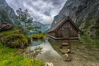 Hangar à bateaux à l'Obersee