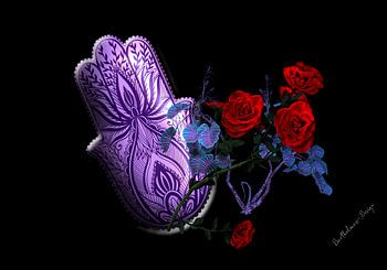 3d-Illustration. Symbol der Hansa Religion.