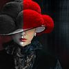 Black Forest Mystic Lady ART Red-Black by Ingo Laue