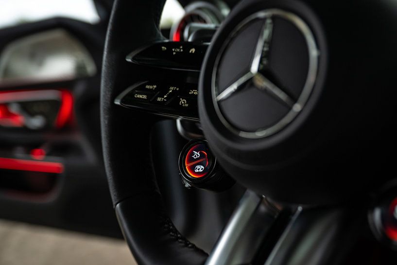 Intérieur de la Mercedes-AMG GT63 par Bas Fransen