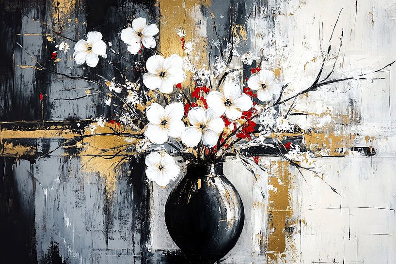 Flowers 36.2672 by ARTEO Paintings