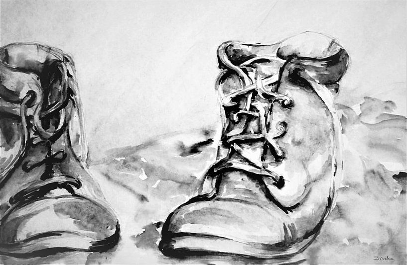 My old shoes ( 1) by Ineke de Rijk