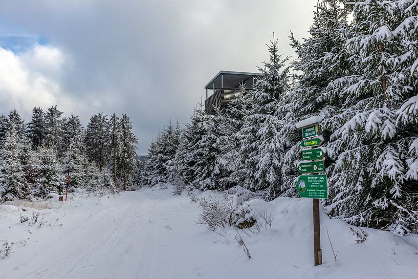 First winter hike on the Rennsteig by Oliver Hlavaty