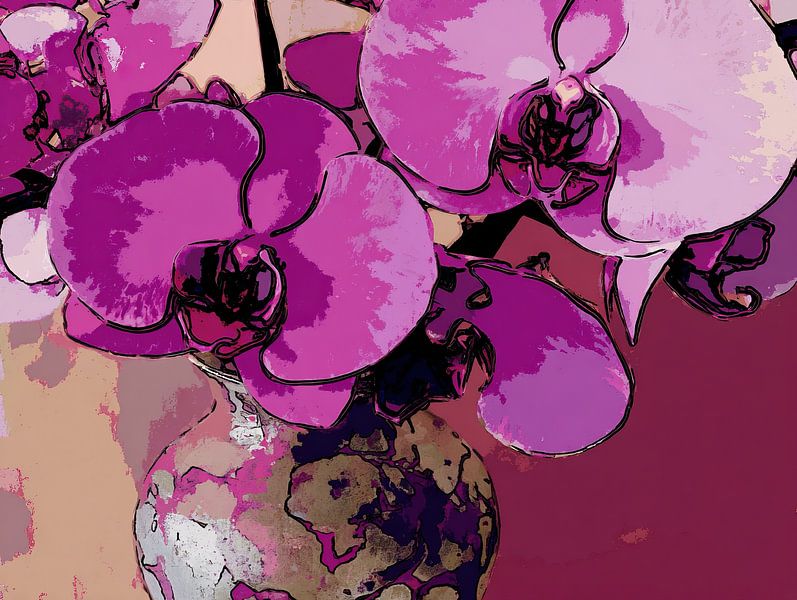 Orchid Pop van Bloemen Studio