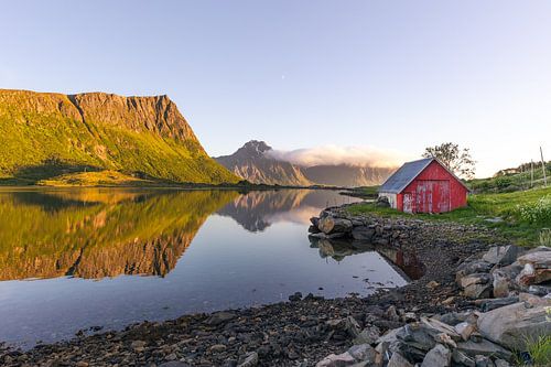 Lofoten at Midsummer Night