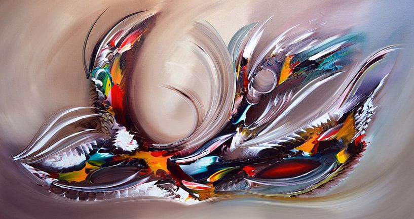 Abstract Time by Gena Theheartofart