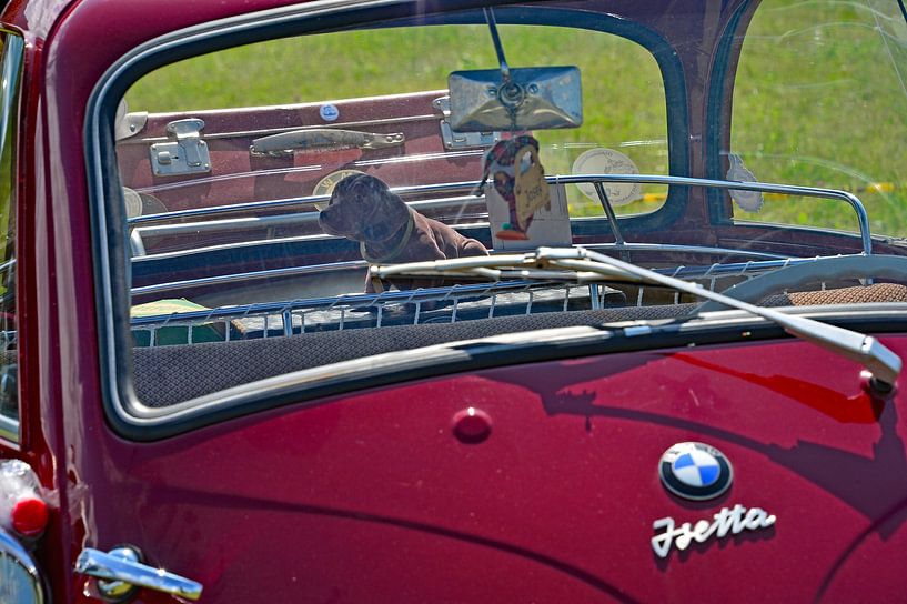 Isetta mit Wackeldackel von Ingo Laue