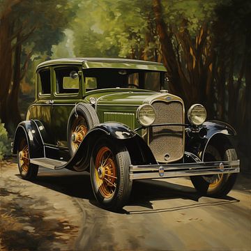 Ford Modèle A 1931 sur TheXclusive Art