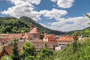 Königstein, Sächsische Schweiz - Kirche und Festung