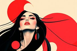 Beauty unfolds in colours and shapes by Poster Art Shop