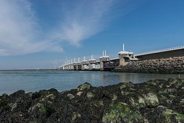 panorama op de Oosterscheldekering van Patrick Verhoef