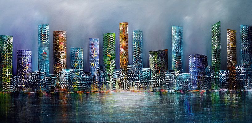 Skyline by Gena Theheartofart