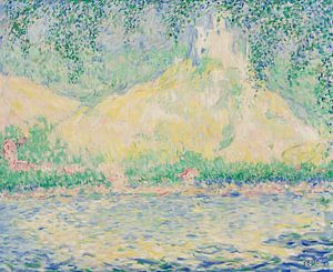 Theodore Earl Butler - Château-Gaillard, Les Andelys, aan de Seine (1923)