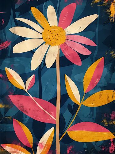 Daisies Style Abstract