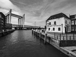 Eisenbahnbrücke Dordrecht von Chris van Es